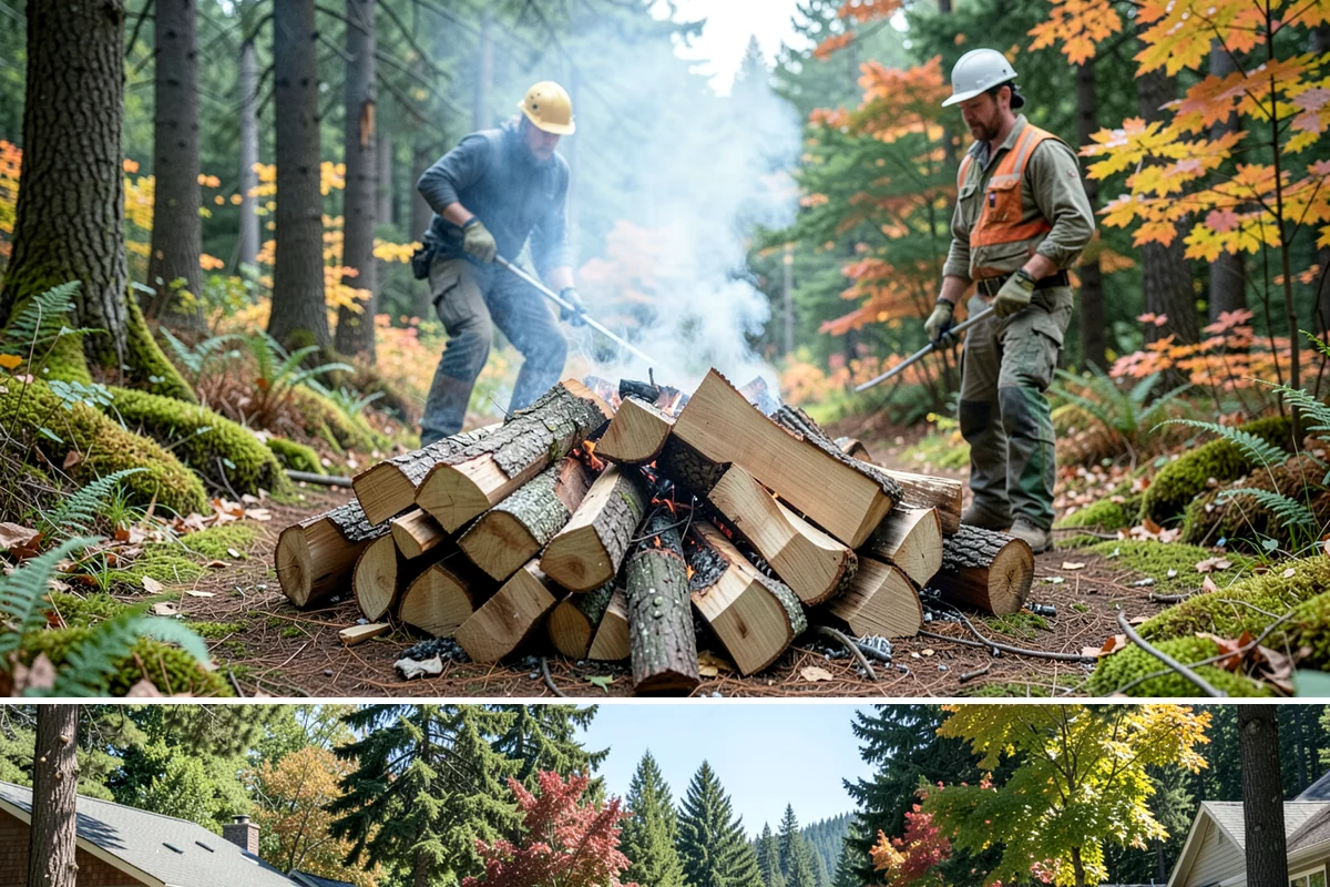 Holiday Firewood Delivery in Orting, Pierce County, WA - Late fall through the winter holidays is the window, so booking ahead of the busy calendar secures your date.