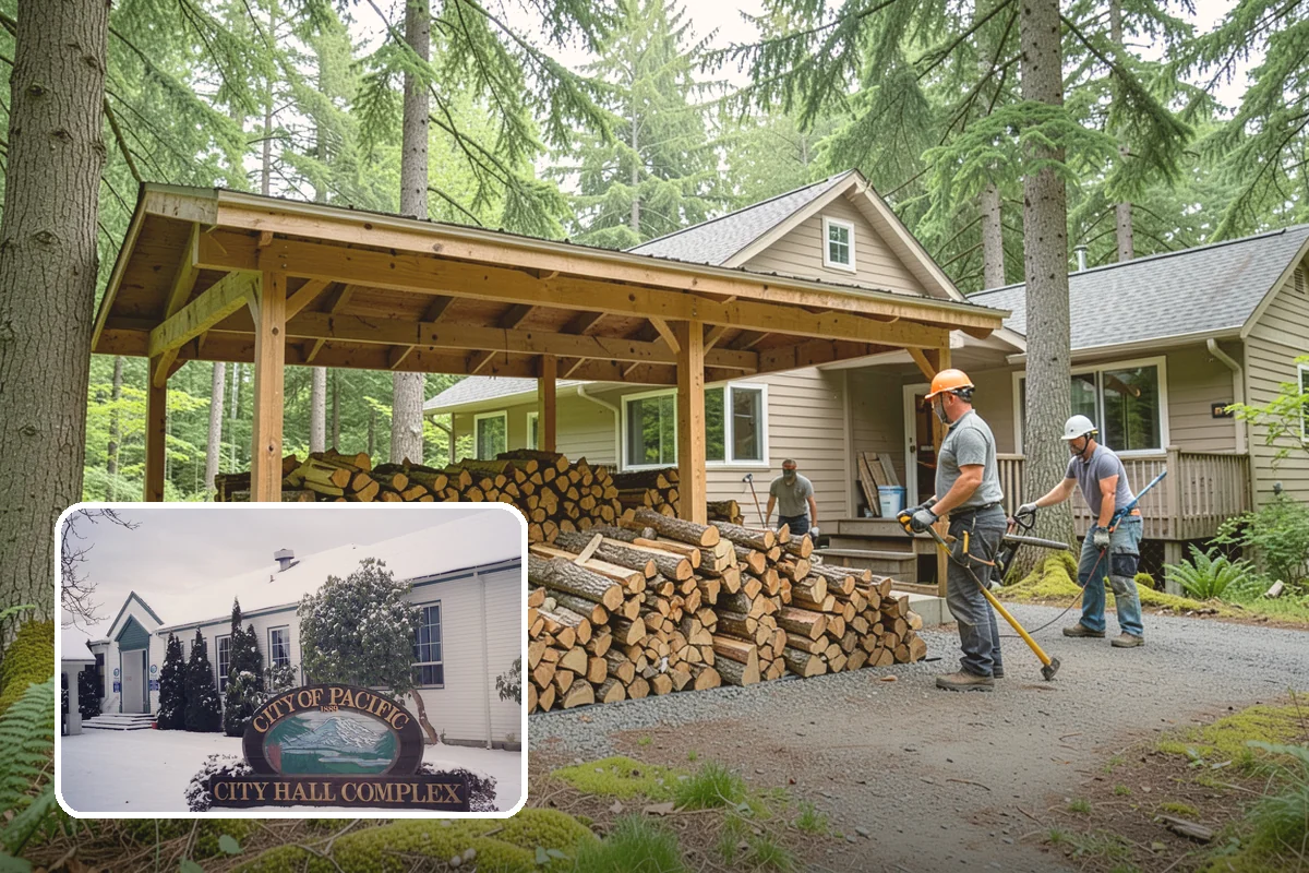 Holiday Firewood Delivery in Pacific, King County, WA - Keeps you stocked through a high-use season