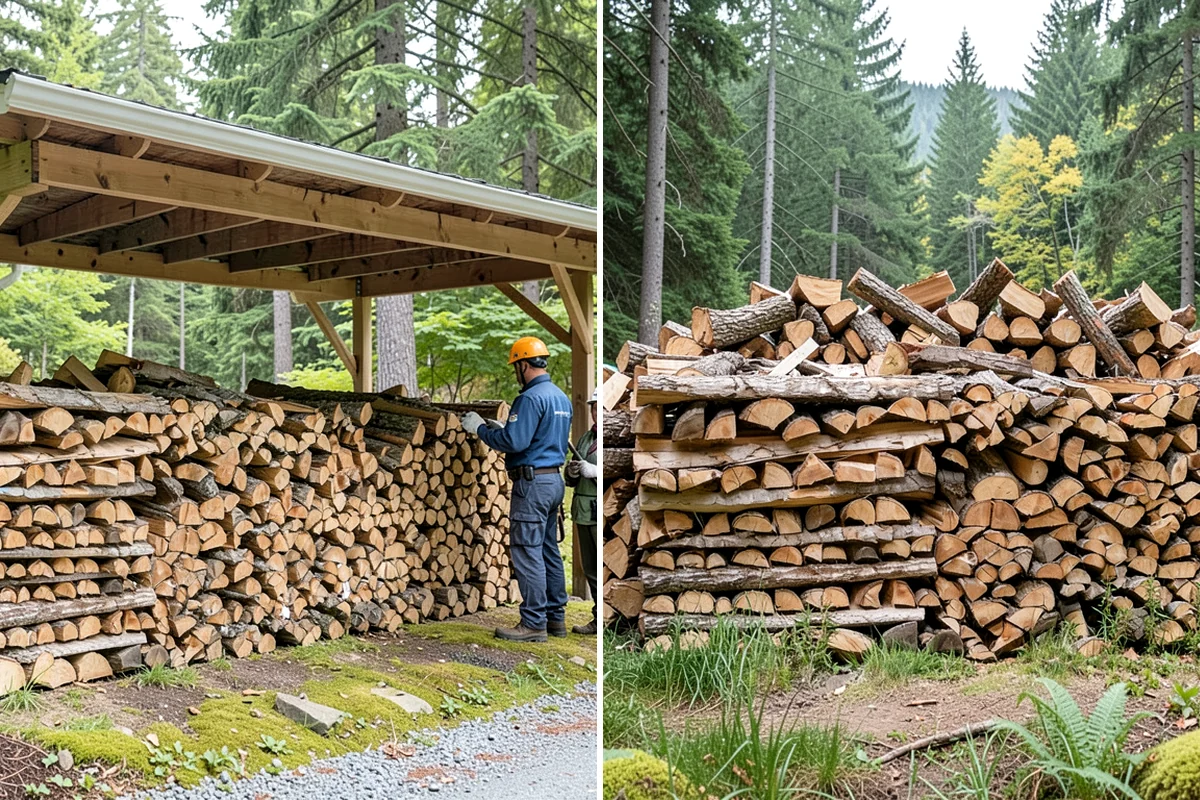 Holiday Firewood Delivery in Pacific, King County, WA - Confirm your holiday quantity and delivery date