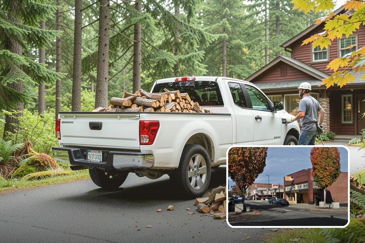 Holiday Firewood Delivery in Puyallup, Pierce County, WA - Keeps you stocked through a high-use season