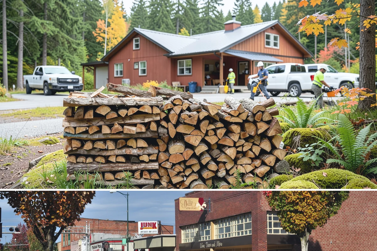 Holiday Firewood Delivery in Puyallup, Pierce County, WA - Late fall through the winter holidays is the window, so booking ahead of the busy calendar secures your date.