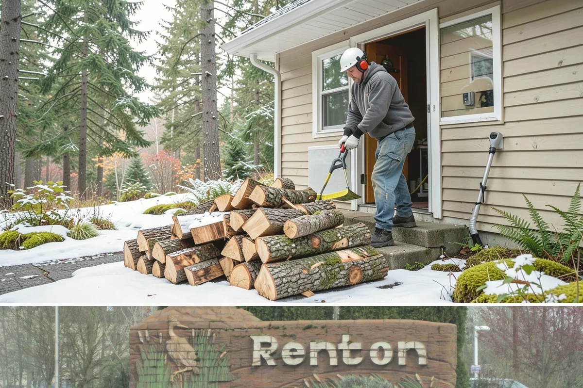 Holiday Firewood Delivery in Renton, King County, WA - Late fall through the winter holidays is the window, so booking ahead of the busy calendar secures your date.