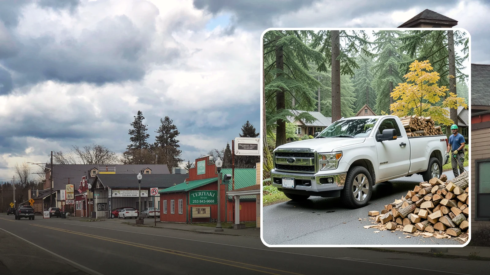 Holiday Firewood Delivery in Roy, Pierce County, WA - We deliver dry wood around the holidays so your gatherings stay warm and your fires burn bright.