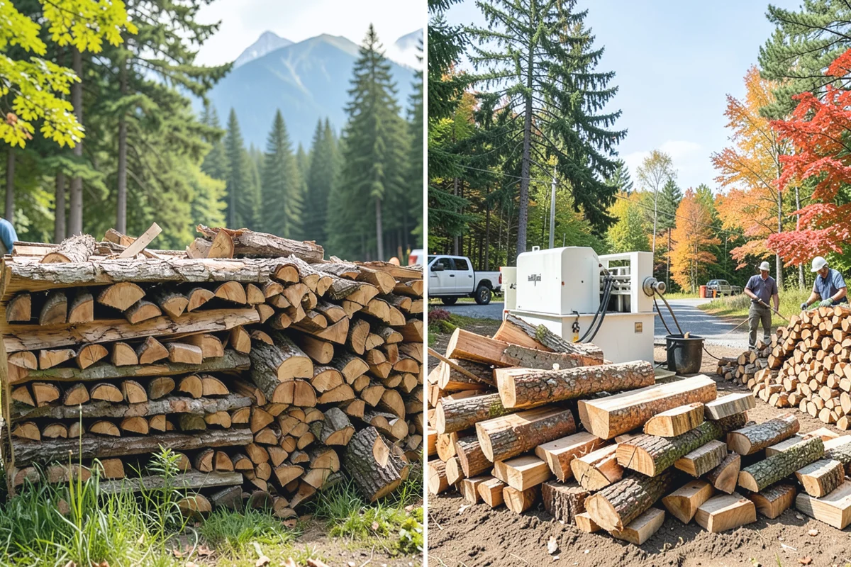 Holiday Firewood Delivery in Roy, Pierce County, WA - Confirm your holiday quantity and delivery date