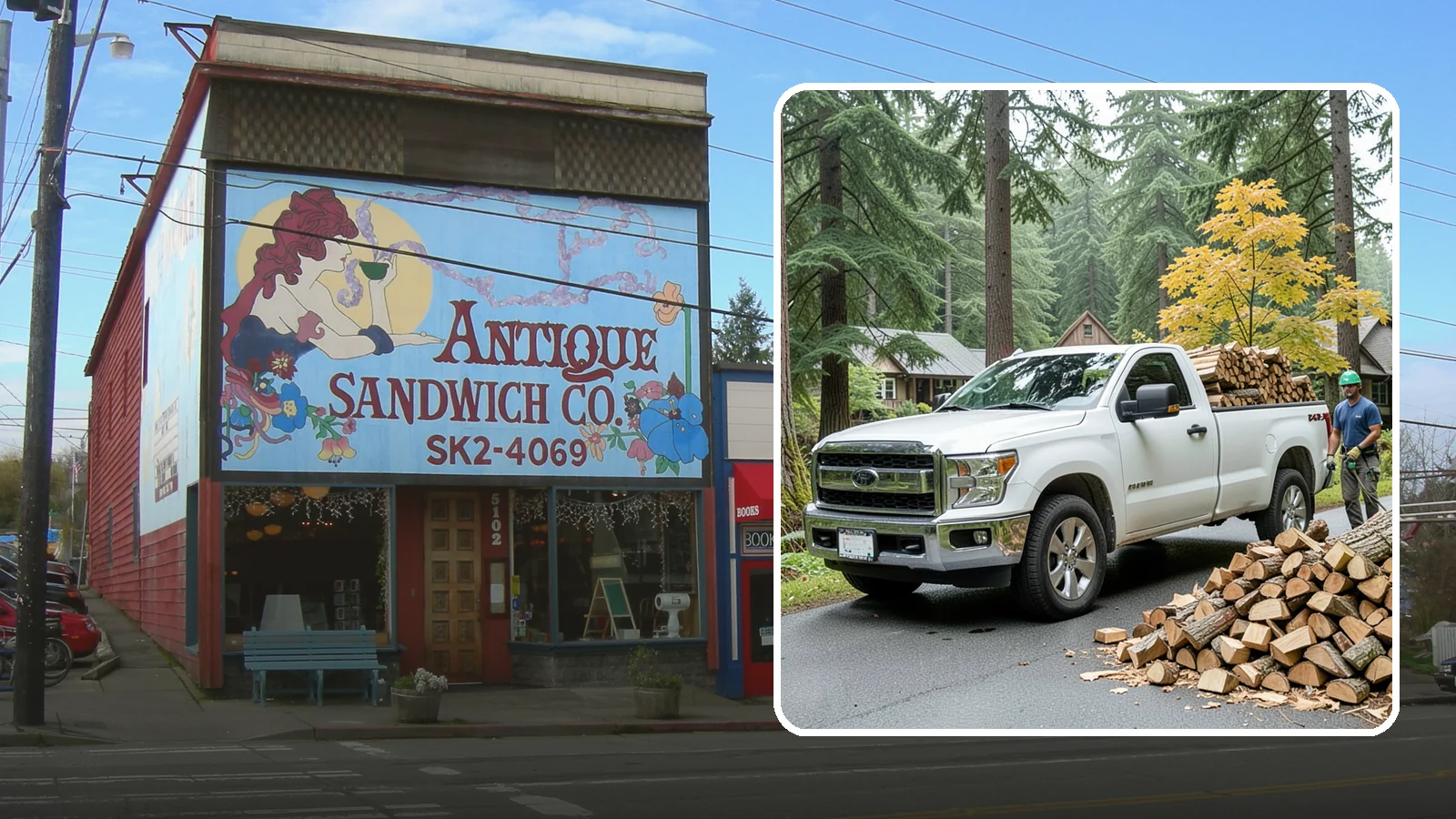 Holiday Firewood Delivery in Ruston, Pierce County, WA - We deliver dry wood around the holidays so your gatherings stay warm and your fires burn bright.