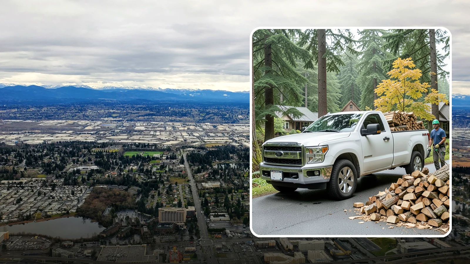 Holiday Firewood Delivery in SeaTac, King County, WA - We deliver dry wood around the holidays so your gatherings stay warm and your fires burn bright.