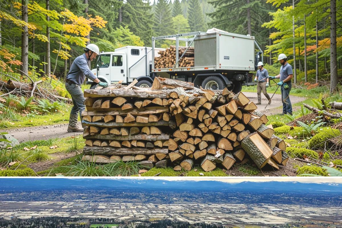 Holiday Firewood Delivery in SeaTac, King County, WA - Late fall through the winter holidays is the window, so booking ahead of the busy calendar secures your date.