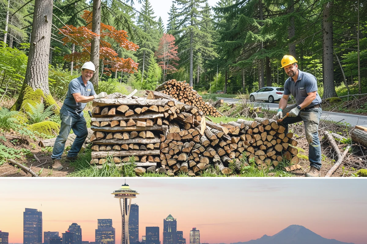 Holiday Firewood Delivery in Seattle, King County, WA - Late fall through the winter holidays is the window, so booking ahead of the busy calendar secures your date.
