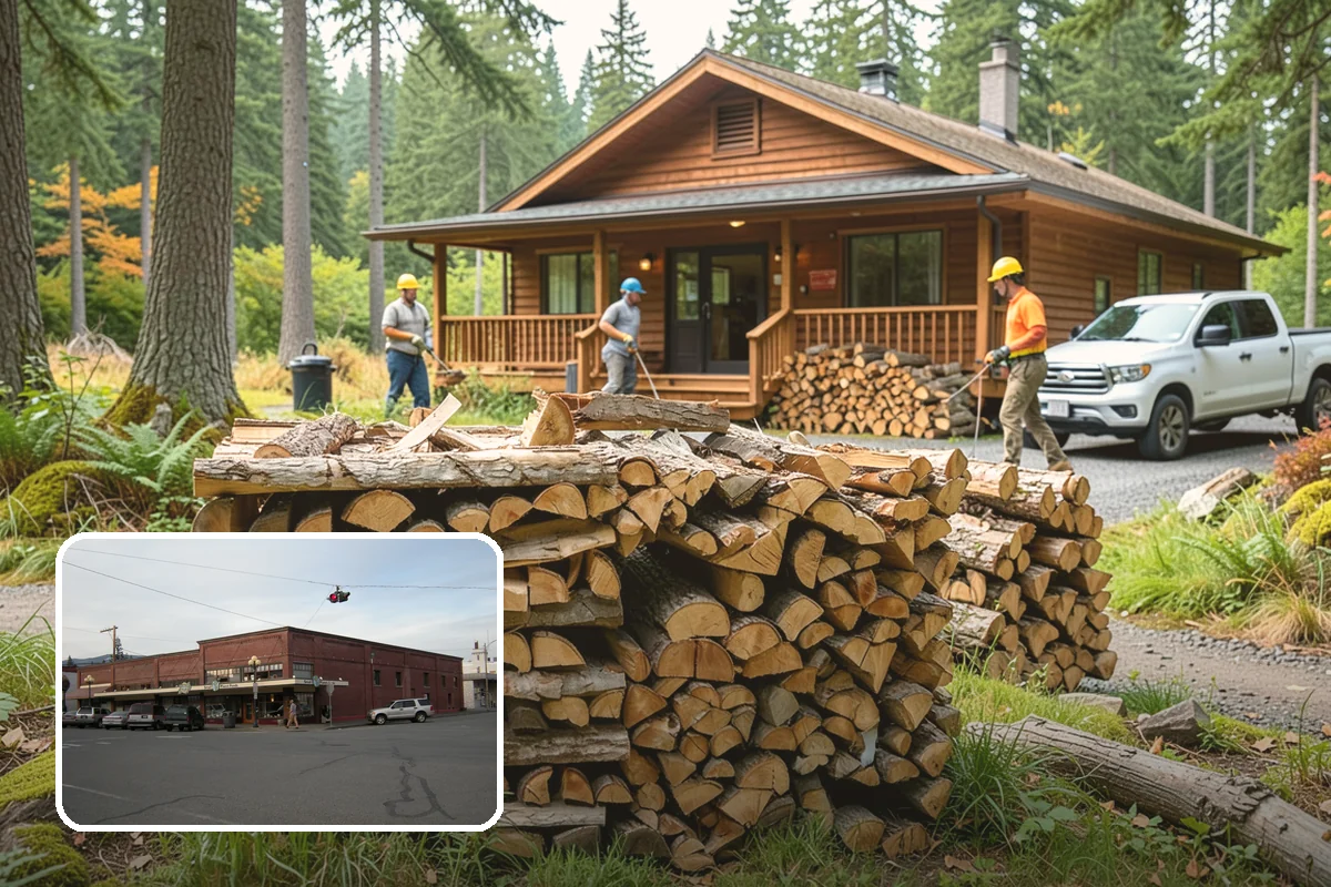 Holiday Firewood Delivery in Sedro-Woolley, Skagit County, WA - Keeps you stocked through a high-use season