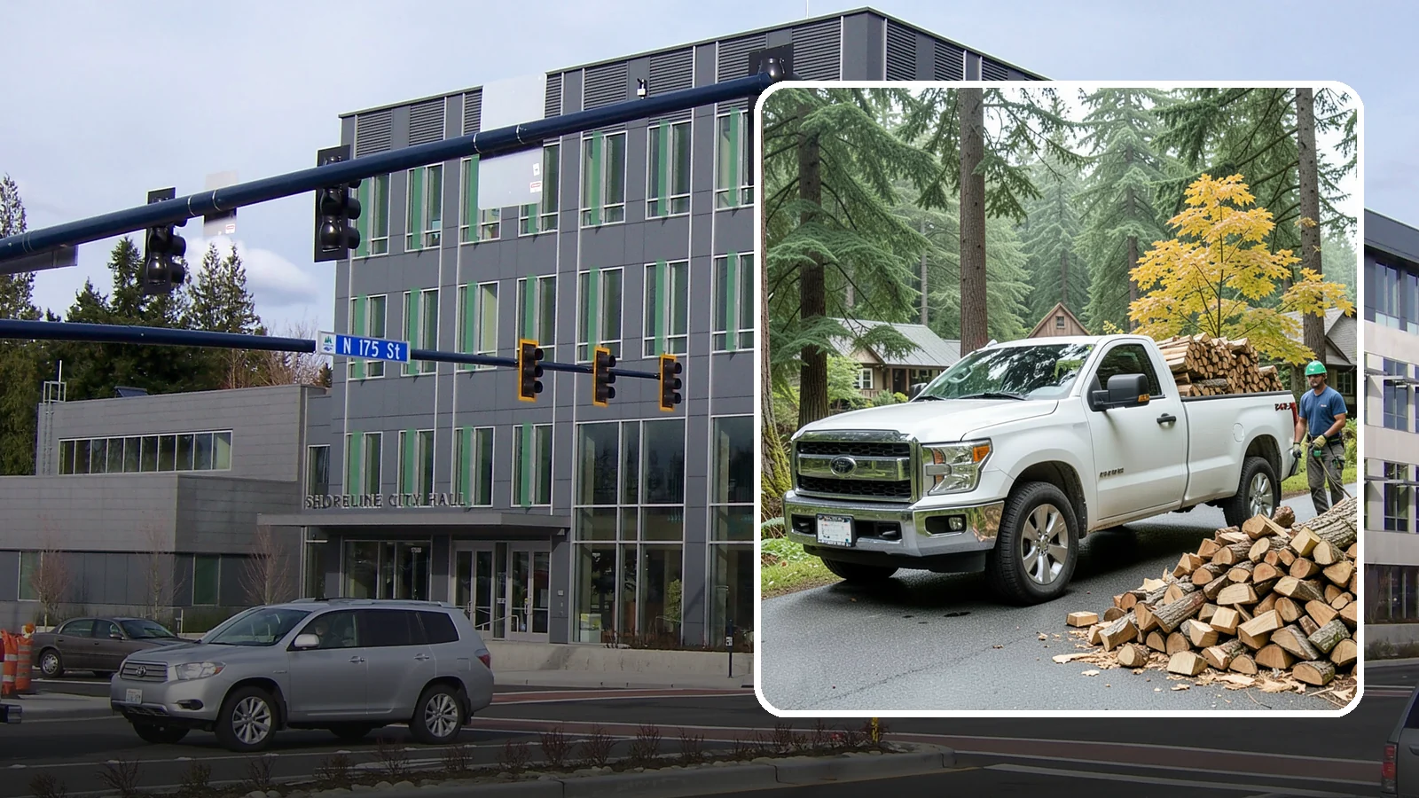 Holiday Firewood Delivery in Shoreline, King County, WA - We deliver dry wood around the holidays so your gatherings stay warm and your fires burn bright.