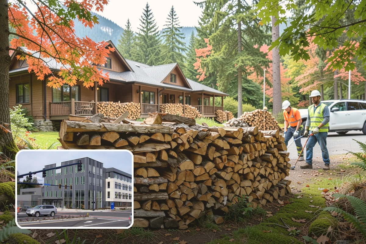 Holiday Firewood Delivery in Shoreline, King County, WA - Keeps you stocked through a high-use season