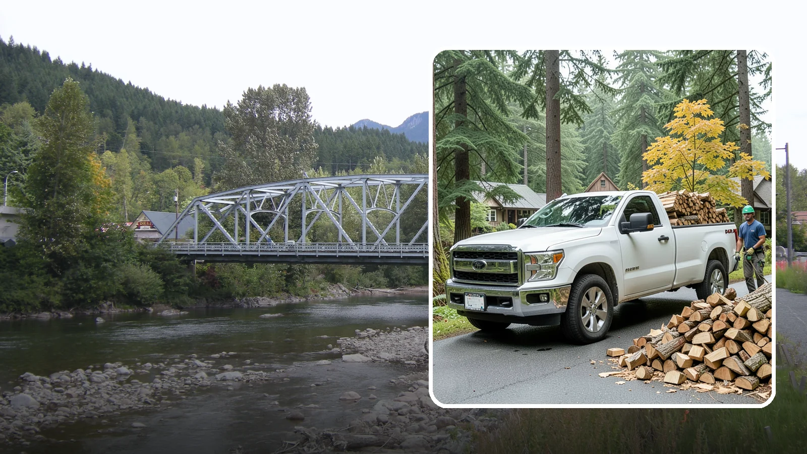 Holiday Firewood Delivery in Skykomish, King County, WA - We deliver dry wood around the holidays so your gatherings stay warm and your fires burn bright.