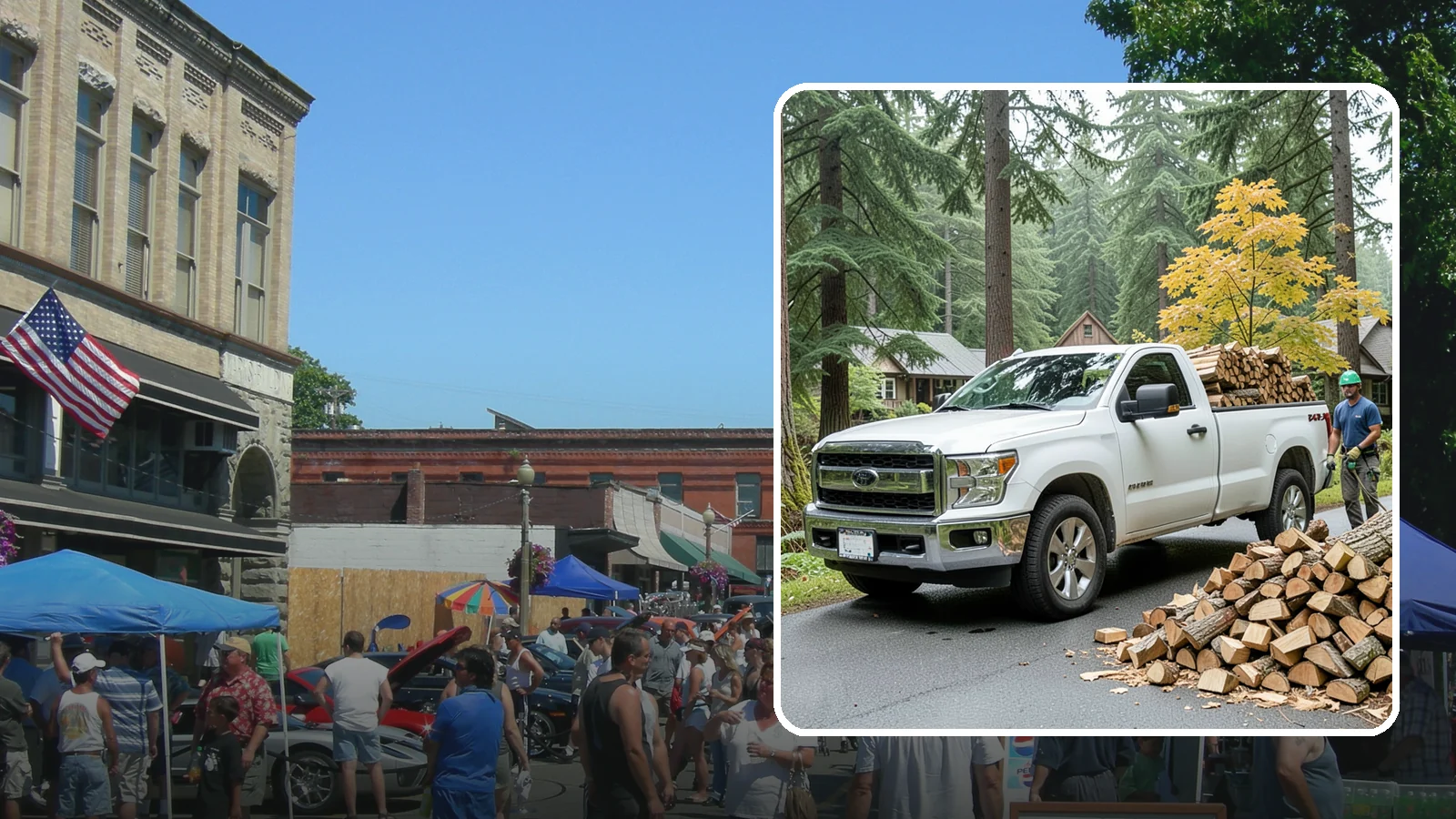 Holiday Firewood Delivery in Snohomish, Snohomish County, WA - We deliver dry wood around the holidays so your gatherings stay warm and your fires burn bright.