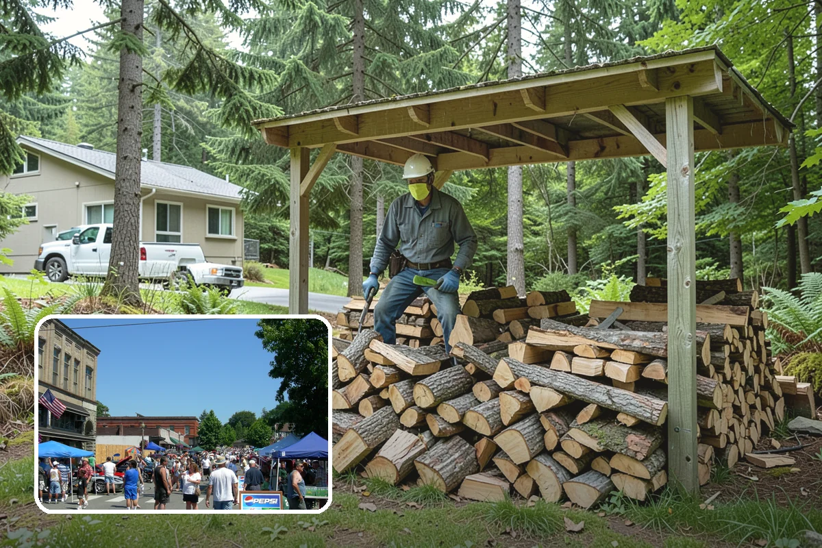 Holiday Firewood Delivery in Snohomish, Snohomish County, WA - Keeps you stocked through a high-use season