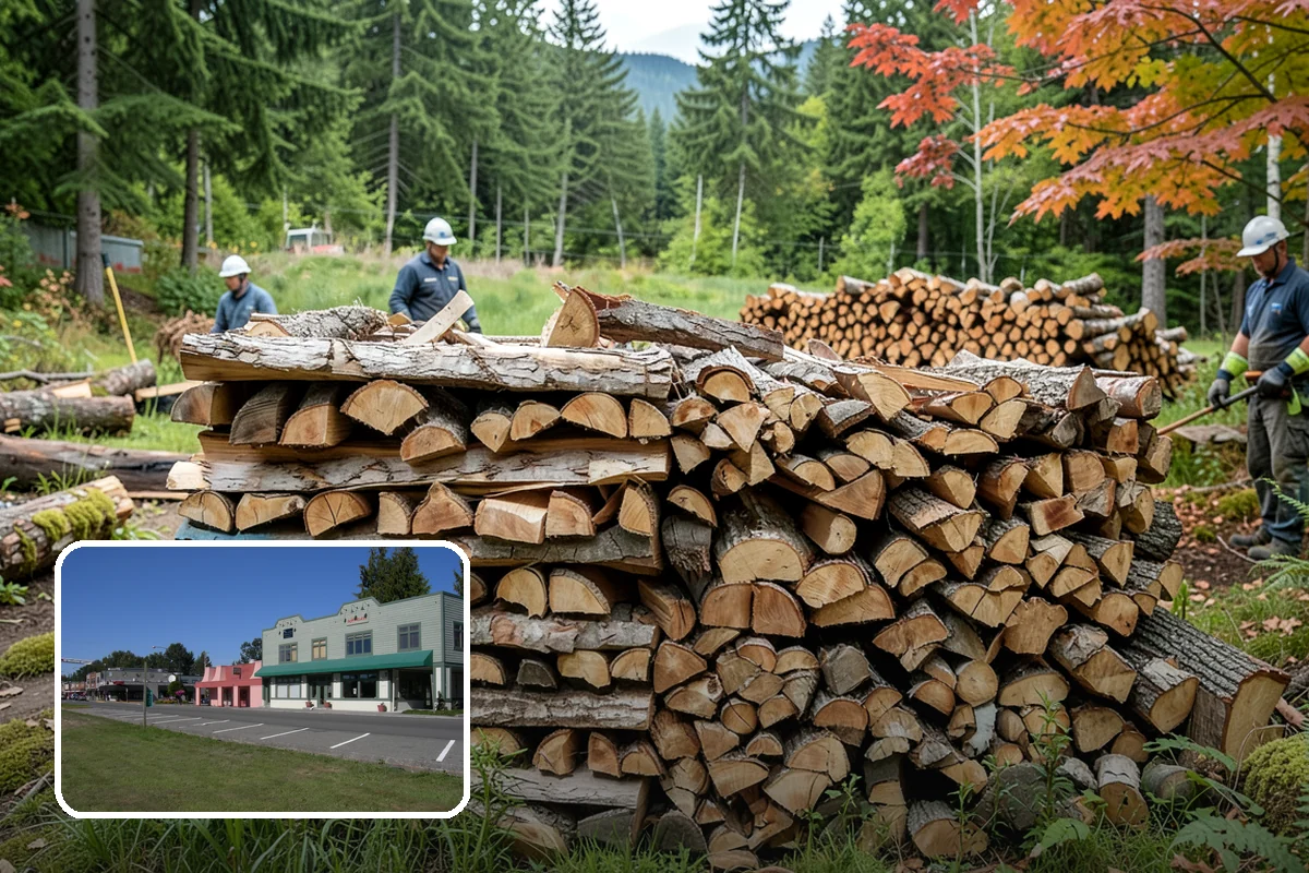 Holiday Firewood Delivery in Snoqualmie, King County, WA - Keeps you stocked through a high-use season