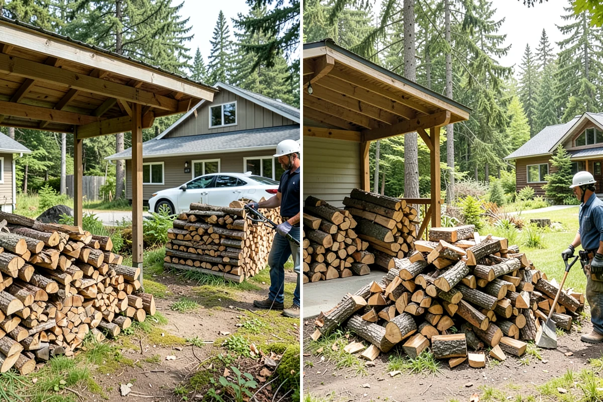 Holiday Firewood Delivery in Snoqualmie, King County, WA - Confirm your holiday quantity and delivery date