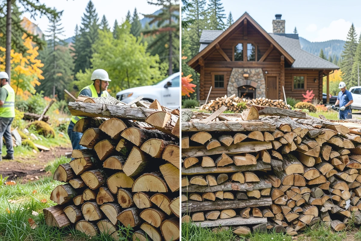 Holiday Firewood Delivery in South Prairie, Pierce County, WA - Confirm your holiday quantity and delivery date