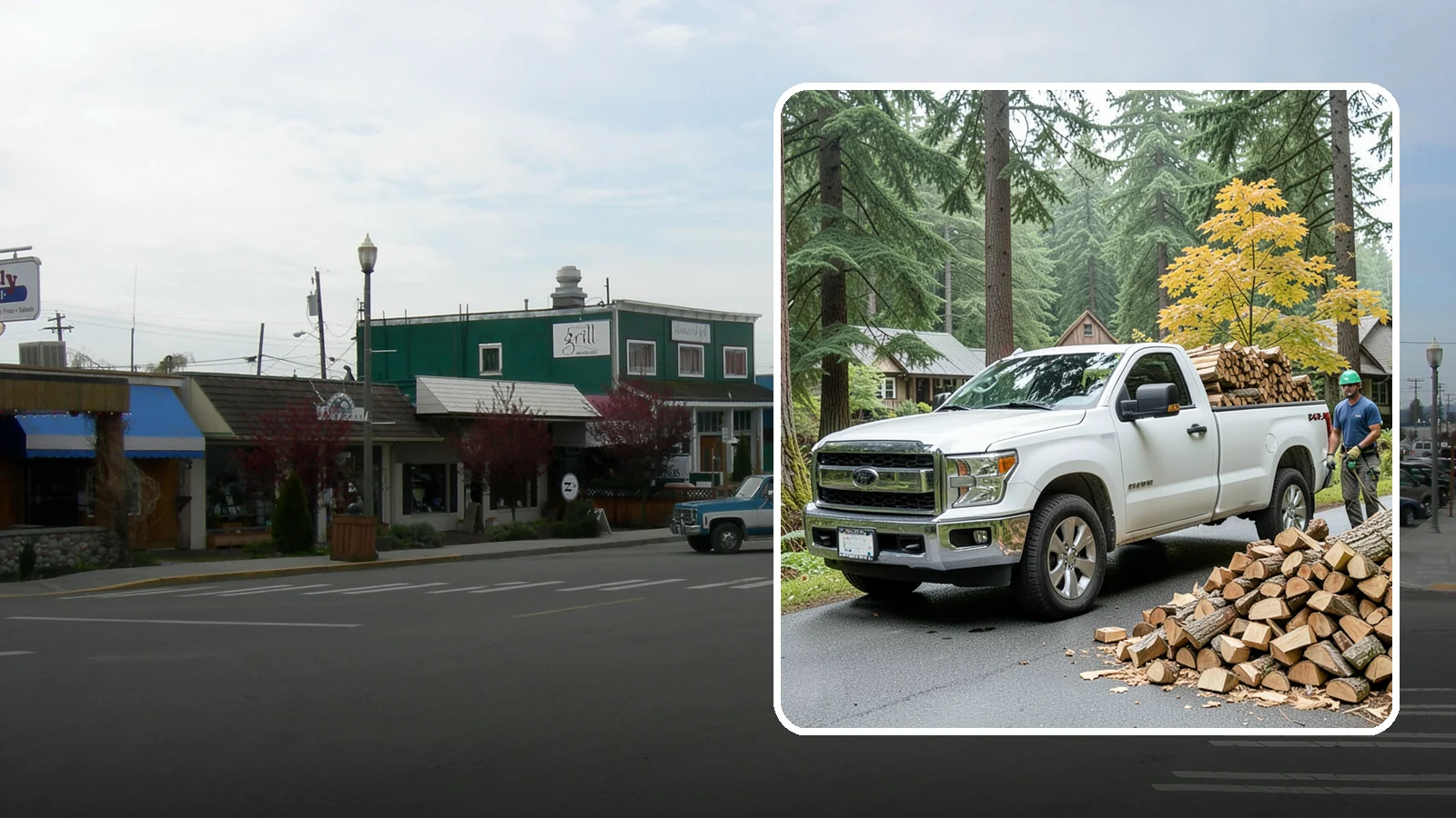 Holiday Firewood Delivery in Stanwood, Snohomish County, WA - We deliver dry wood around the holidays so your gatherings stay warm and your fires burn bright.