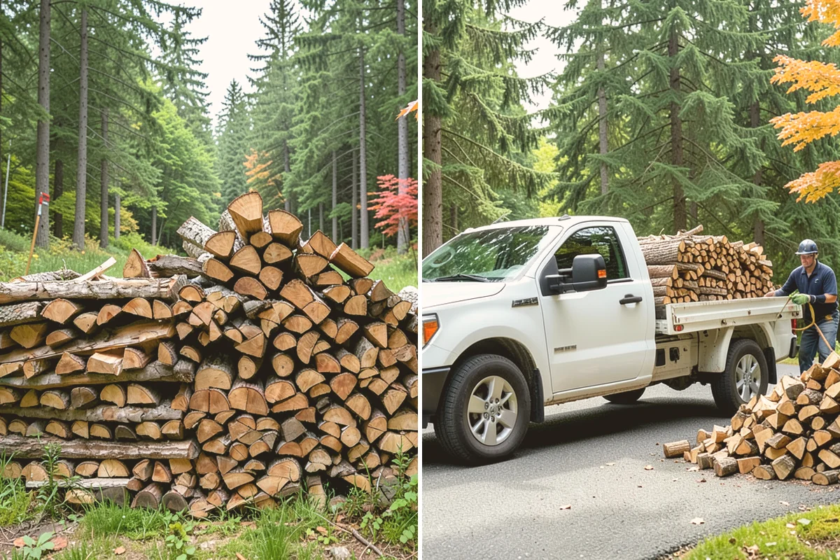 Holiday Firewood Delivery in Stanwood, Snohomish County, WA - Confirm your holiday quantity and delivery date