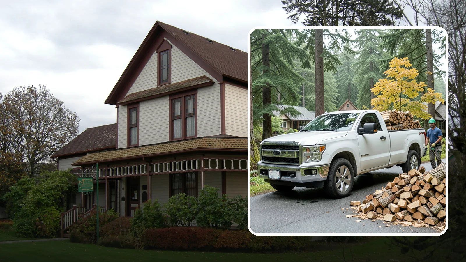 Holiday Firewood Delivery in Sumner, Pierce County, WA - We deliver dry wood around the holidays so your gatherings stay warm and your fires burn bright.