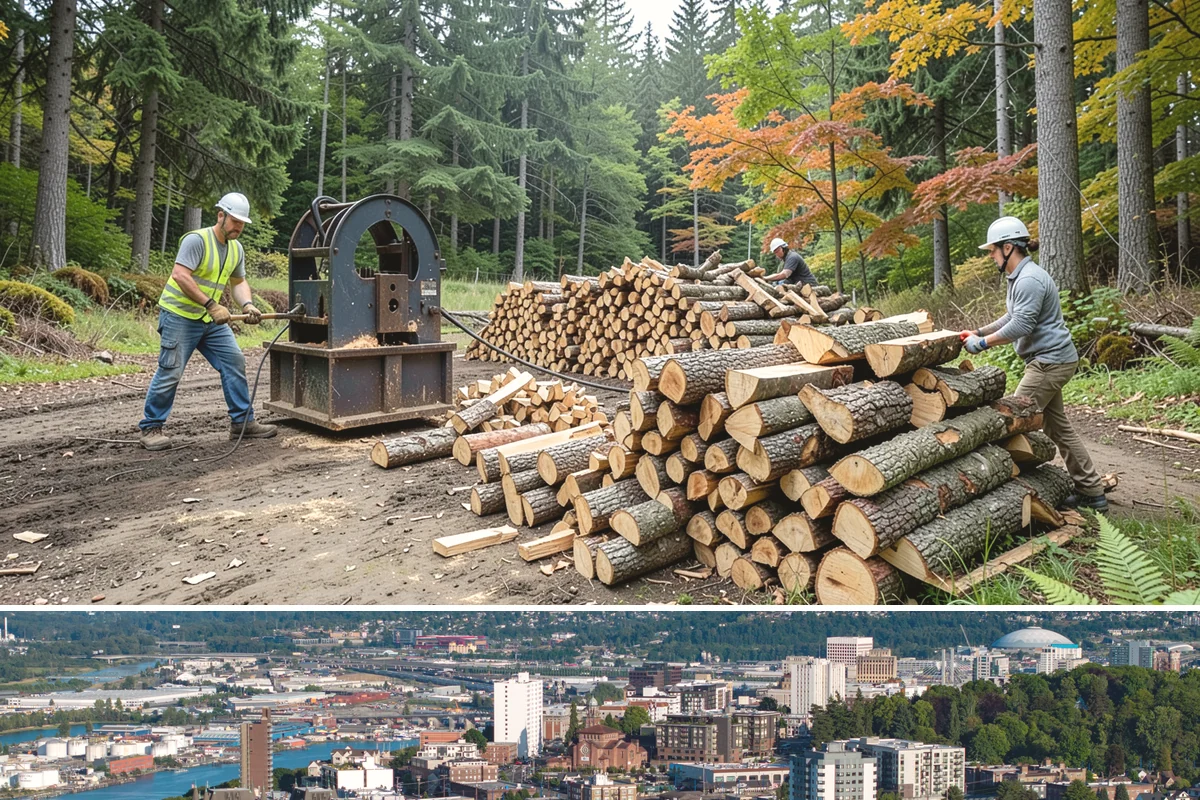 Holiday Firewood Delivery in Tacoma, Pierce County, WA - Late fall through the winter holidays is the window, so booking ahead of the busy calendar secures your date.