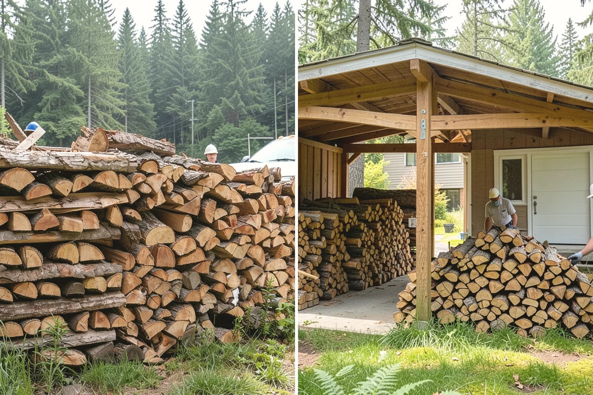 Holiday Firewood Delivery in Tukwila, King County, WA - Confirm your holiday quantity and delivery date
