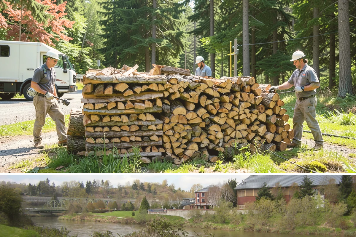 Holiday Firewood Delivery in Tukwila, King County, WA - Late fall through the winter holidays is the window, so booking ahead of the busy calendar secures your date.