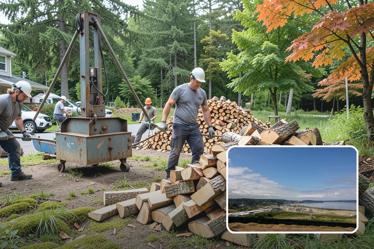 Holiday Firewood Delivery in University Place, Pierce County, WA - Keeps you stocked through a high-use season