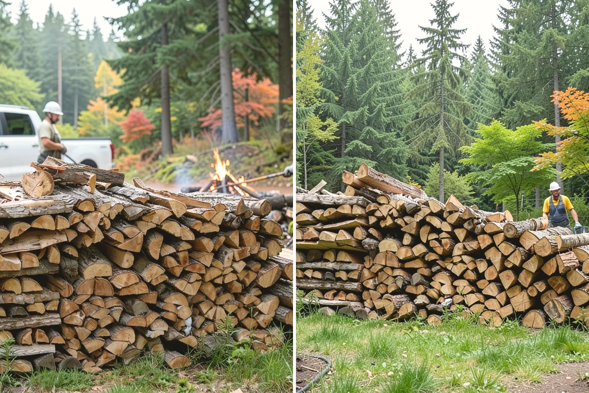 Holiday Firewood Delivery in University Place, Pierce County, WA - Confirm your holiday quantity and delivery date