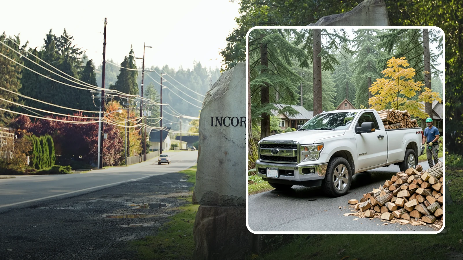 Holiday Firewood Delivery in Wilkeson, Pierce County, WA - We deliver dry wood around the holidays so your gatherings stay warm and your fires burn bright.