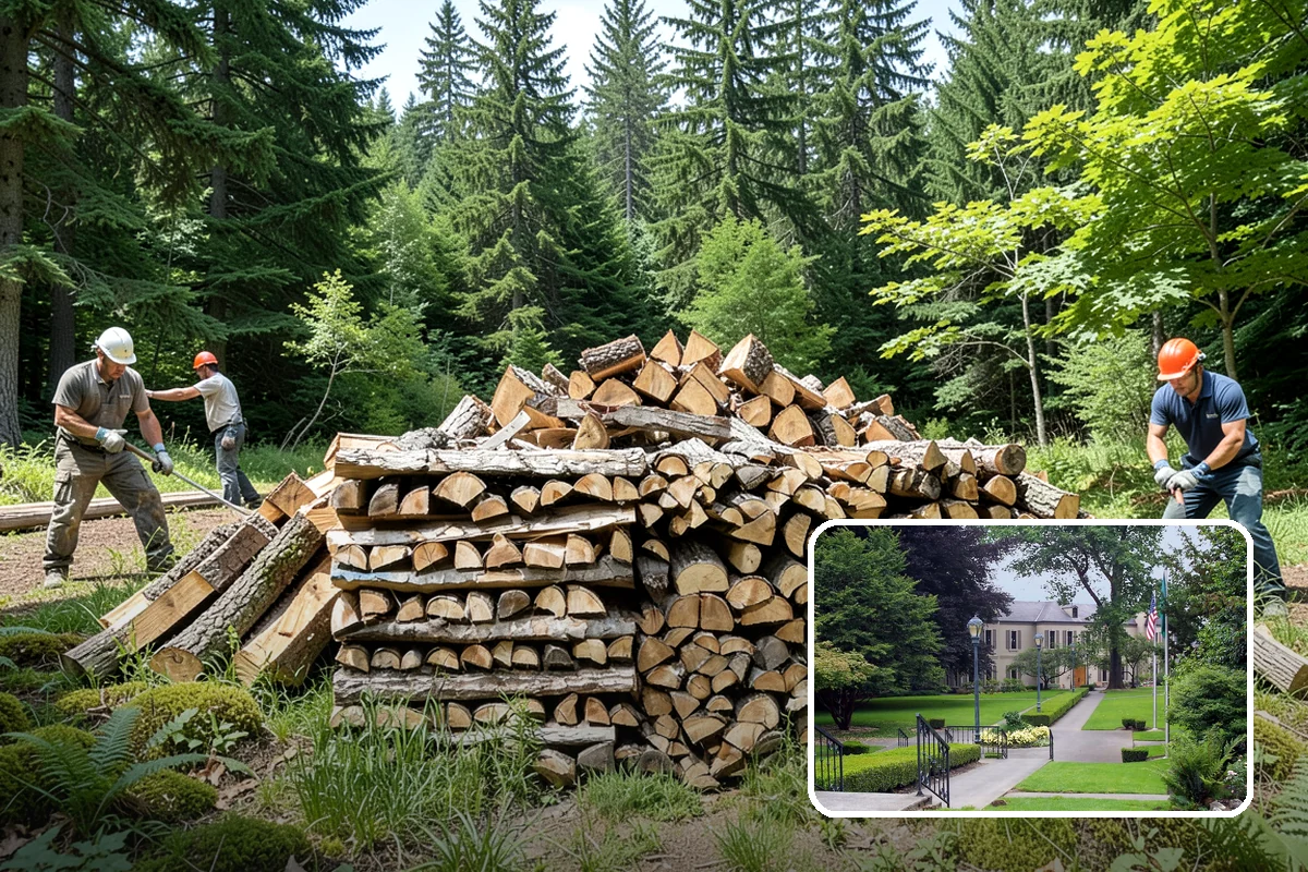 Holiday Firewood Delivery in Woodinville, King County, WA - Keeps you stocked through a high-use season