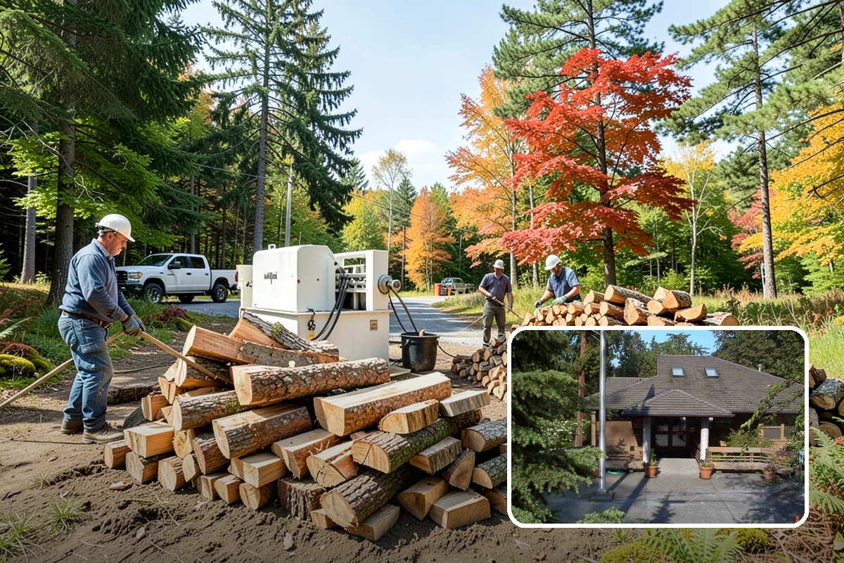 Holiday Firewood Delivery in Yarrow Point, King County, WA - Keeps you stocked through a high-use season