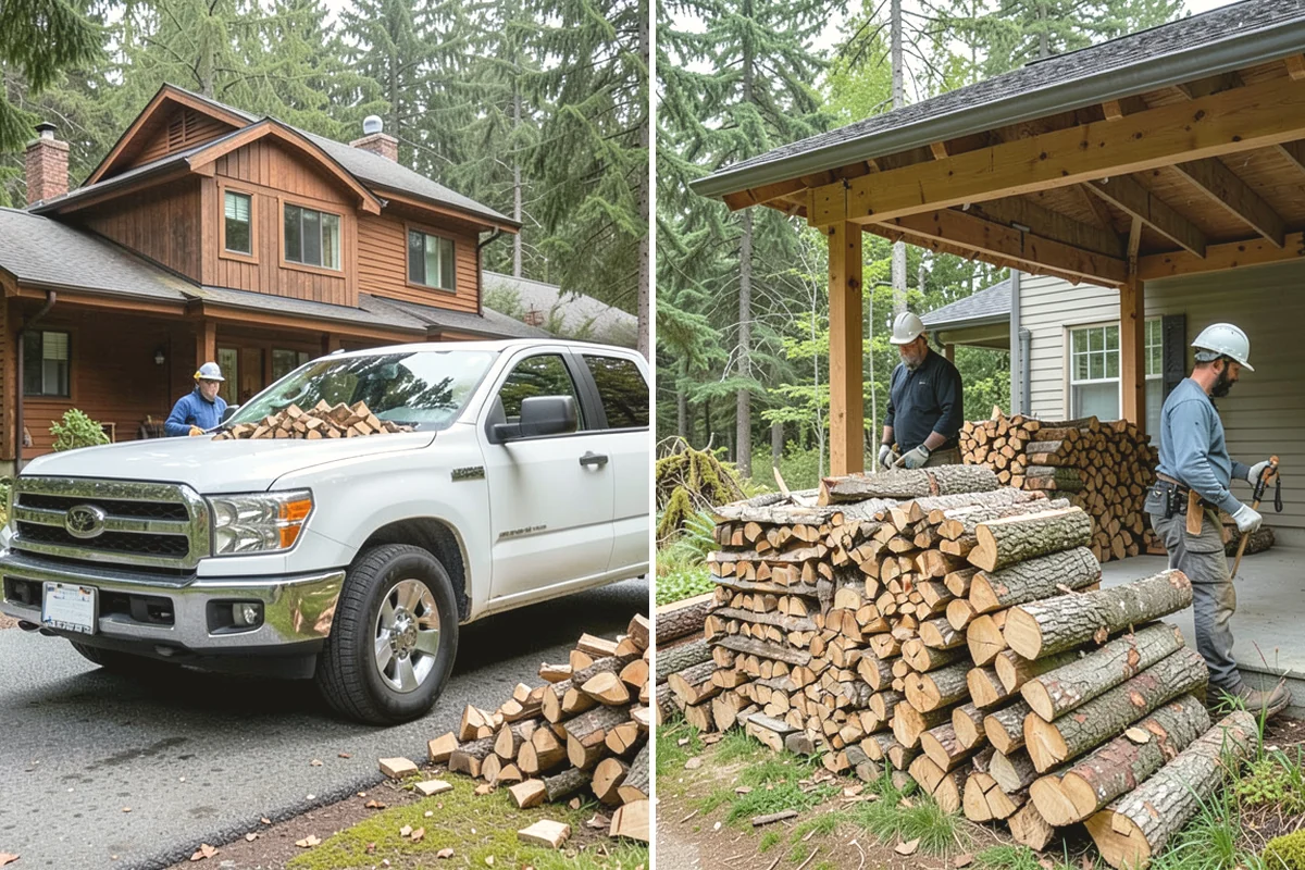 Holiday Firewood Delivery in Yarrow Point, King County, WA - Confirm your holiday quantity and delivery date