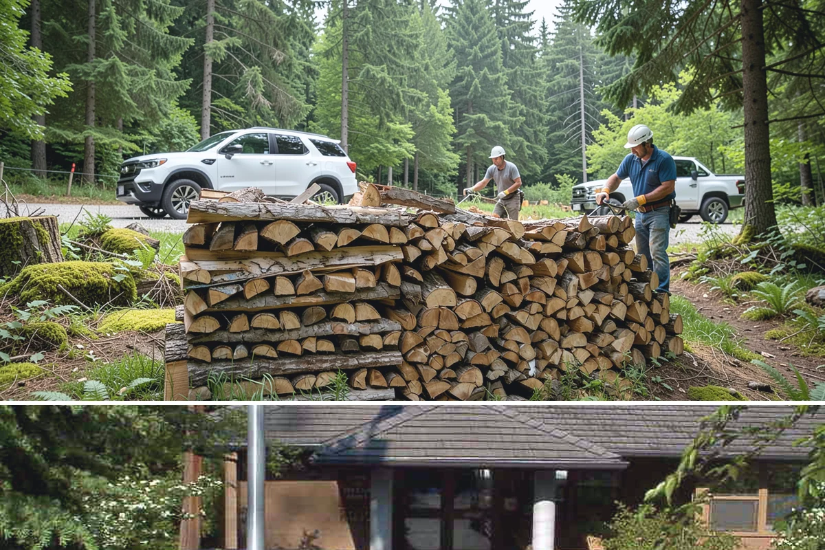 Holiday Firewood Delivery in Yarrow Point, King County, WA - Late fall through the winter holidays is the window, so booking ahead of the busy calendar secures your date.