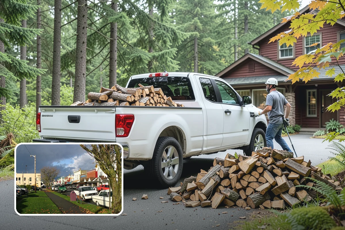 Hotel Firewood in Arlington, Snohomish County, WA - Dry wood that keeps lobby and patio fires inviting
