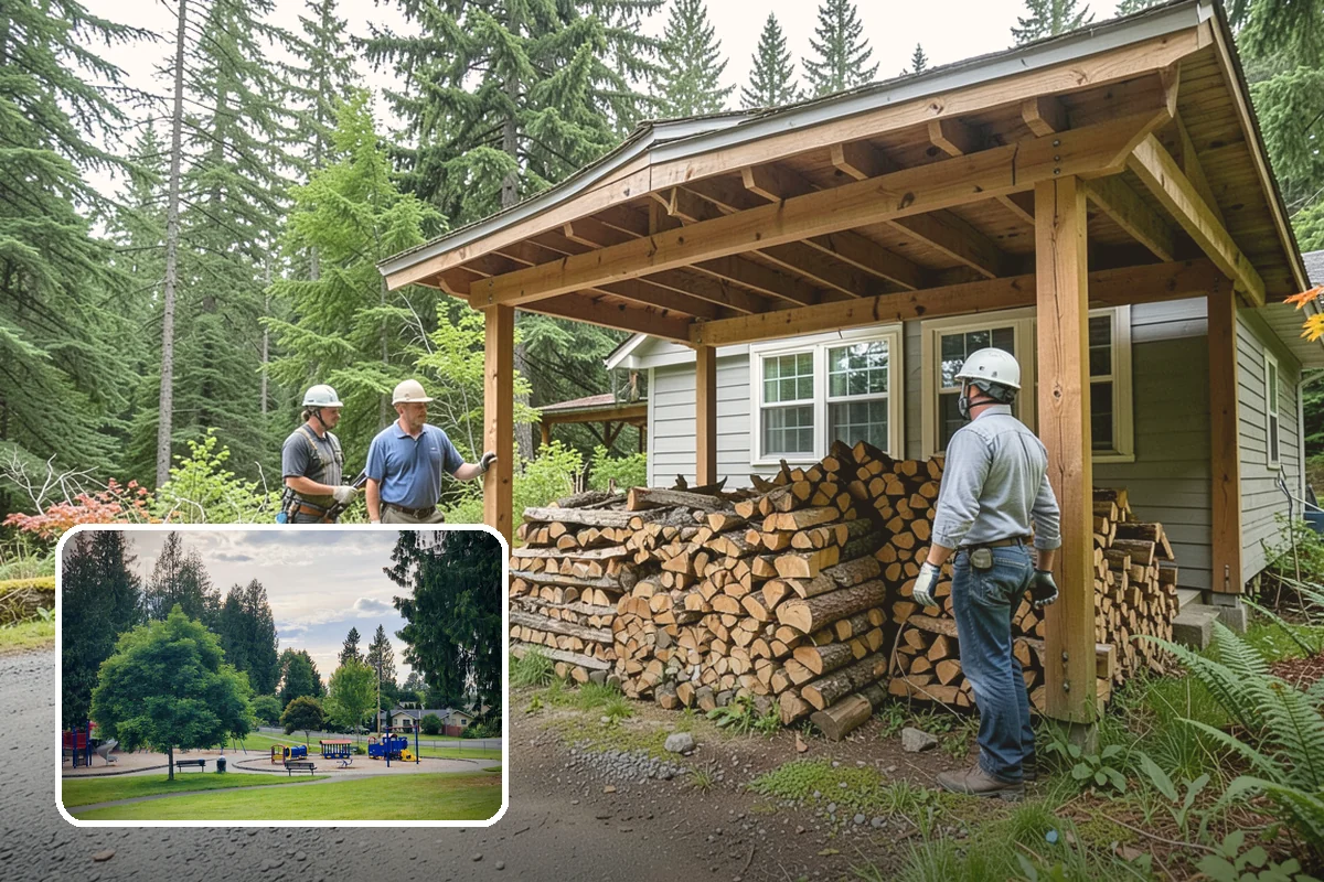 Hotel Firewood in Bonney Lake, Pierce County, WA - Dry wood that keeps lobby and patio fires inviting