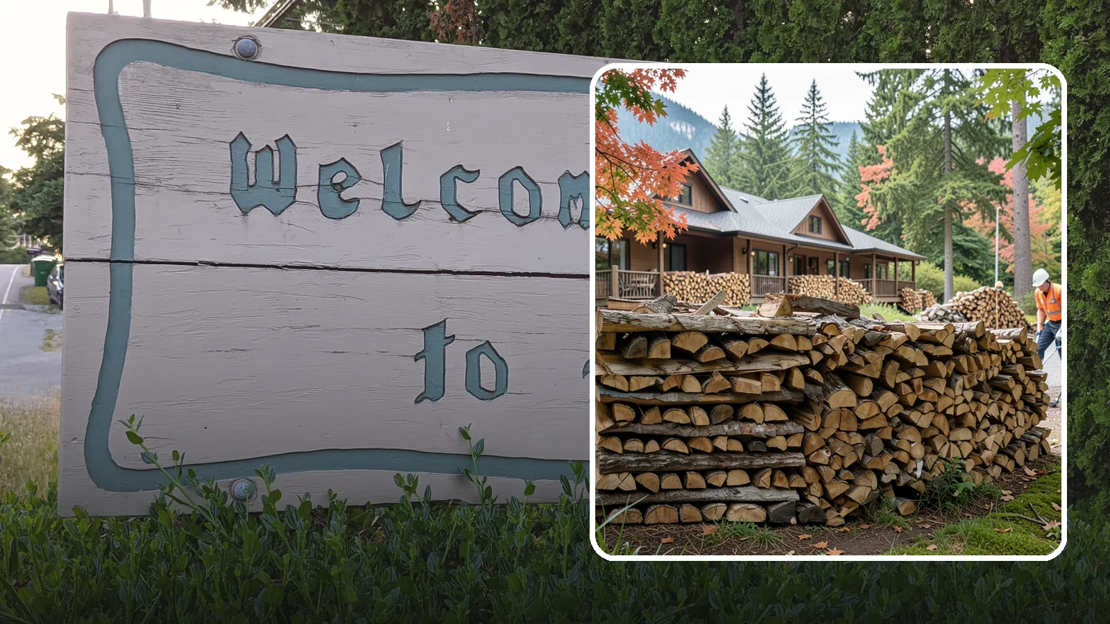 Hotel Firewood in Brier, Snohomish County, WA - We keep Pacific Northwest hotels stocked with seasoned firewood for lobby fireplaces, patios, and guest fire features.