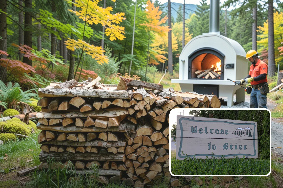 Hotel Firewood in Brier, Snohomish County, WA - Dry wood that keeps lobby and patio fires inviting