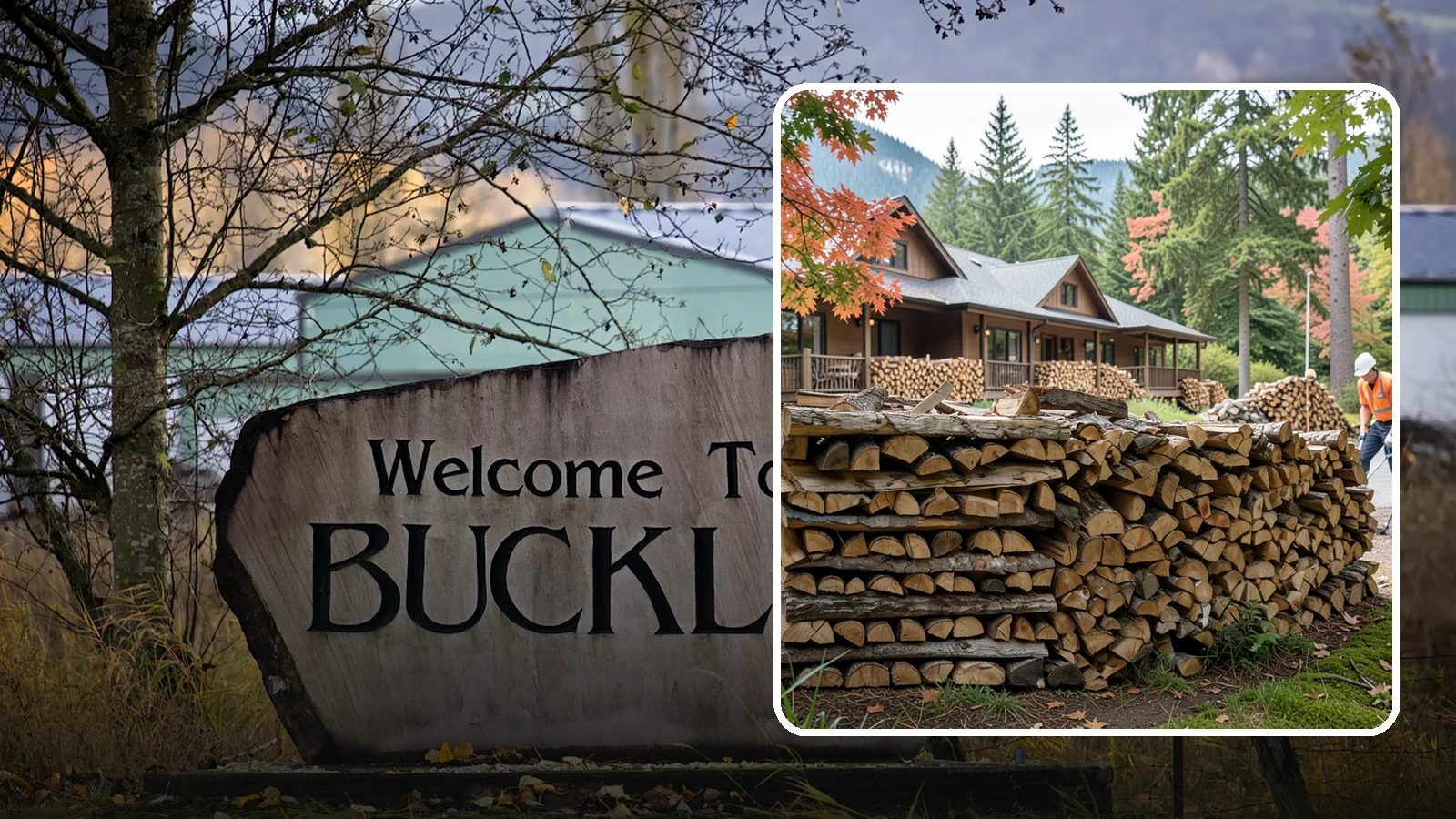 Hotel Firewood in Buckley, Pierce County, WA - We keep Pacific Northwest hotels stocked with seasoned firewood for lobby fireplaces, patios, and guest fire features.