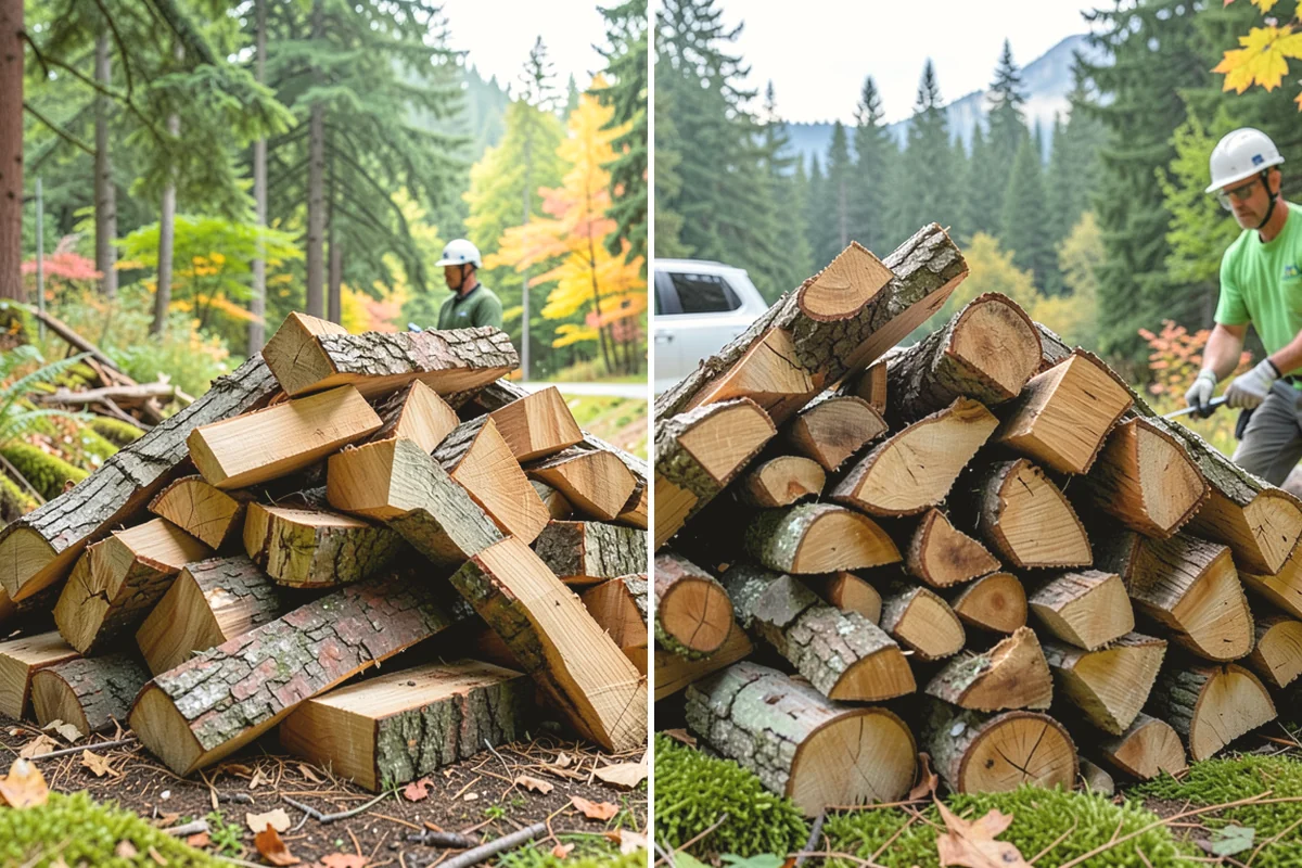 Hotel Firewood in Covington, King County, WA - Identify each fireplace and fire feature on-site
