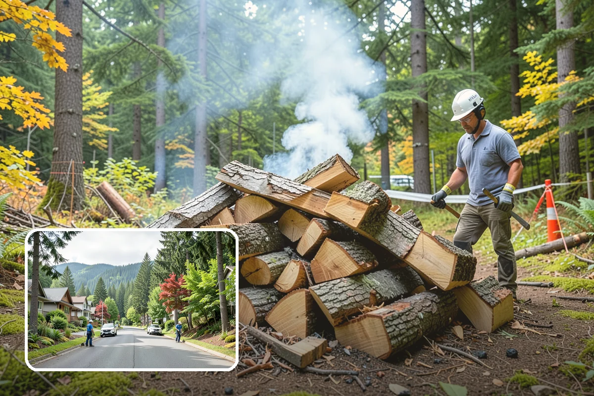 Hotel Firewood in Darrington, WA - Dry wood that keeps lobby and patio fires inviting
