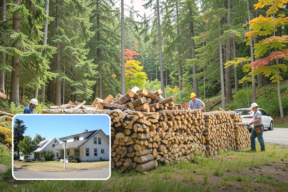 Hotel Firewood in DuPont, Pierce County, WA - Dry wood that keeps lobby and patio fires inviting