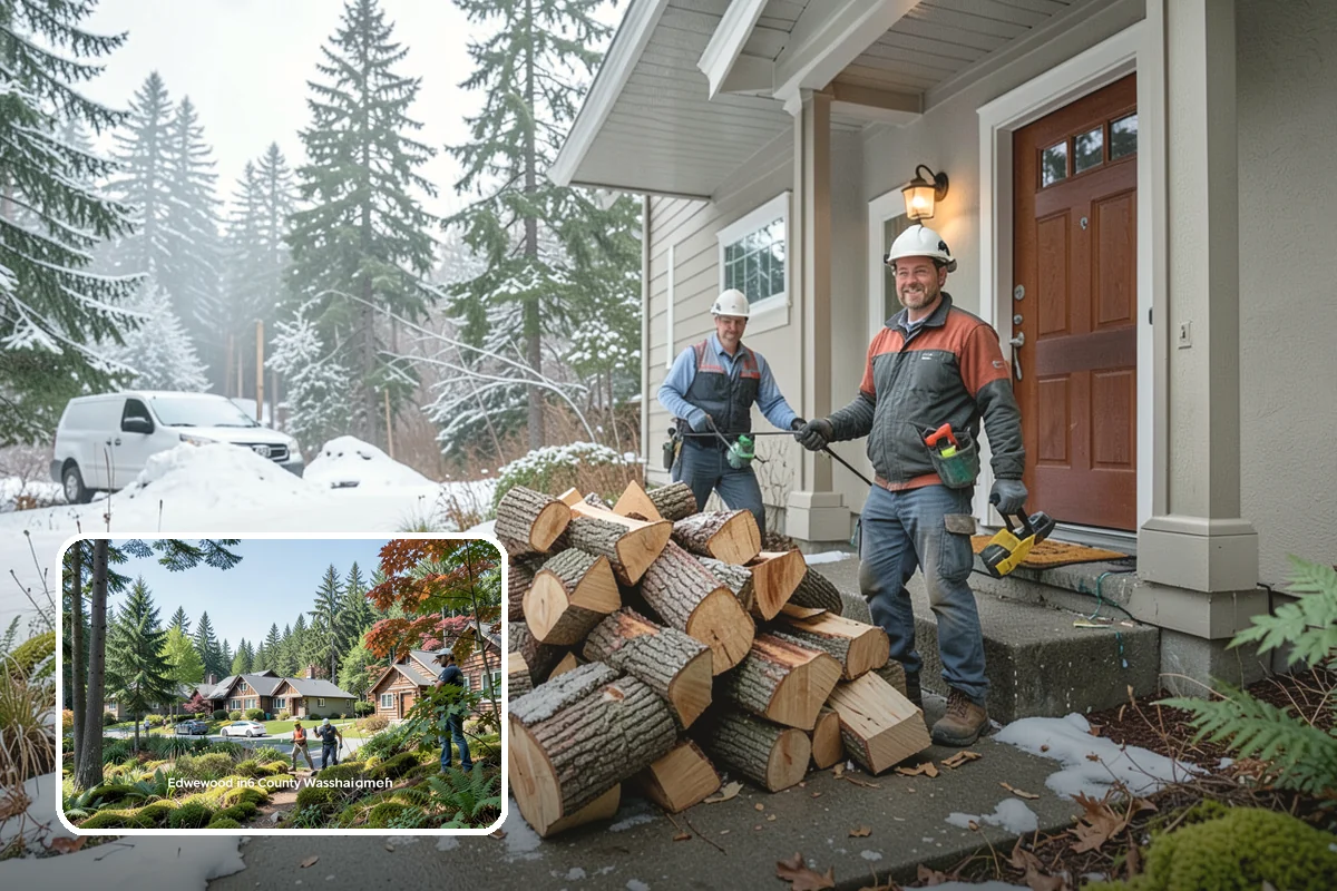 Hotel Firewood in Edgewood, WA - Dry wood that keeps lobby and patio fires inviting