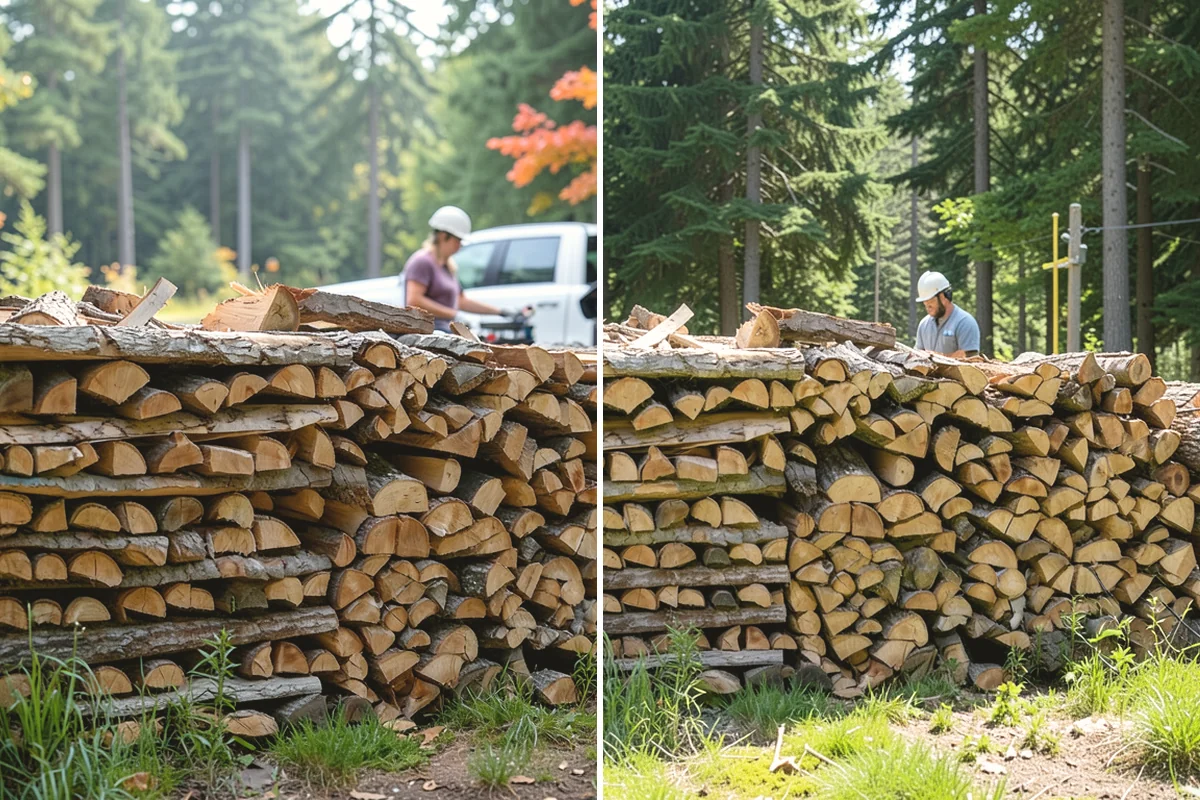 Hotel Firewood in Edgewood, WA - Identify each fireplace and fire feature on-site