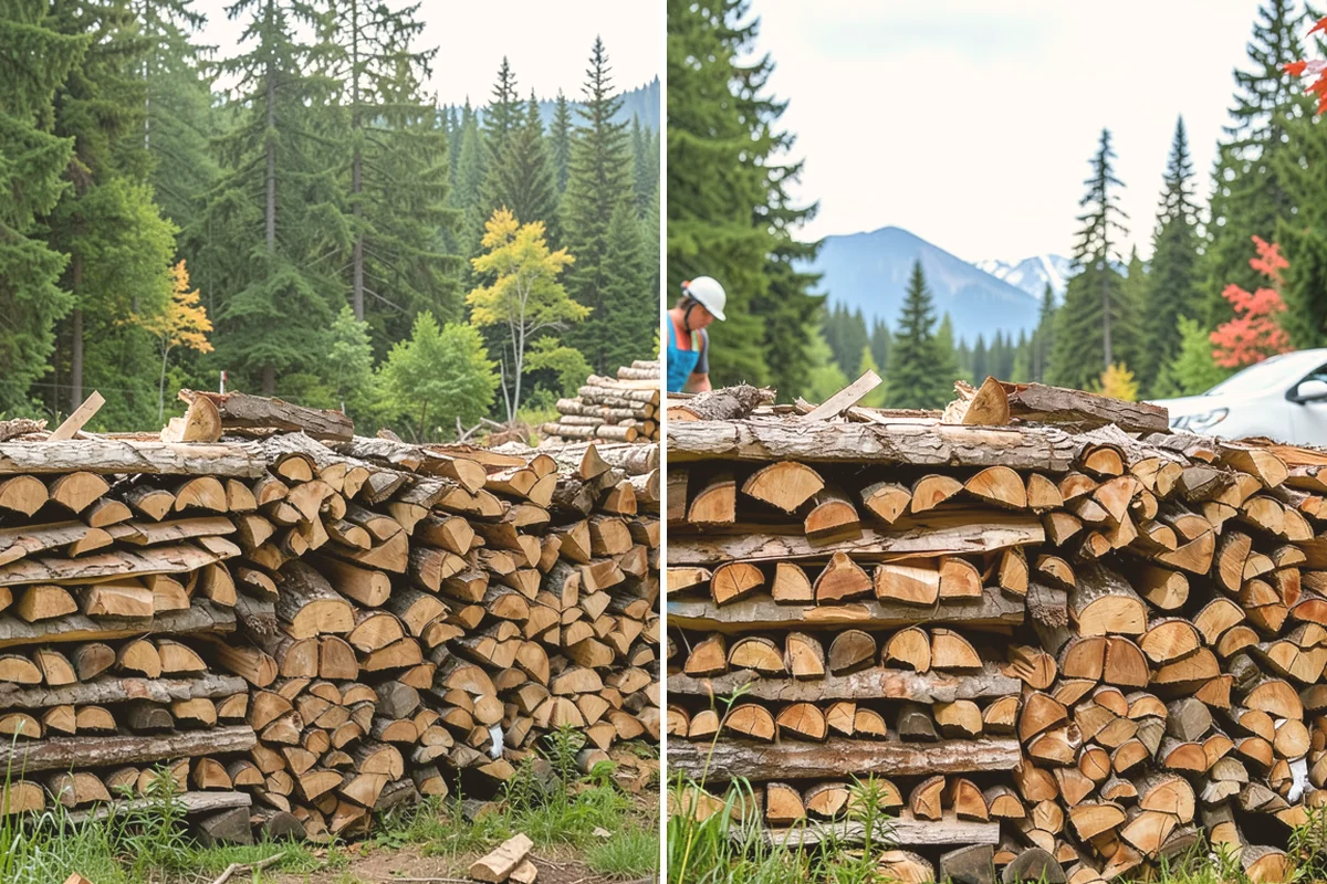 Hotel Firewood in Fife, Pierce County, WA - Identify each fireplace and fire feature on-site