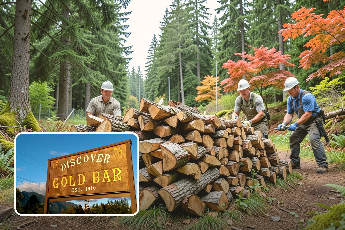 Hotel Firewood in Gold Bar, Snohomish County, WA - Dry wood that keeps lobby and patio fires inviting