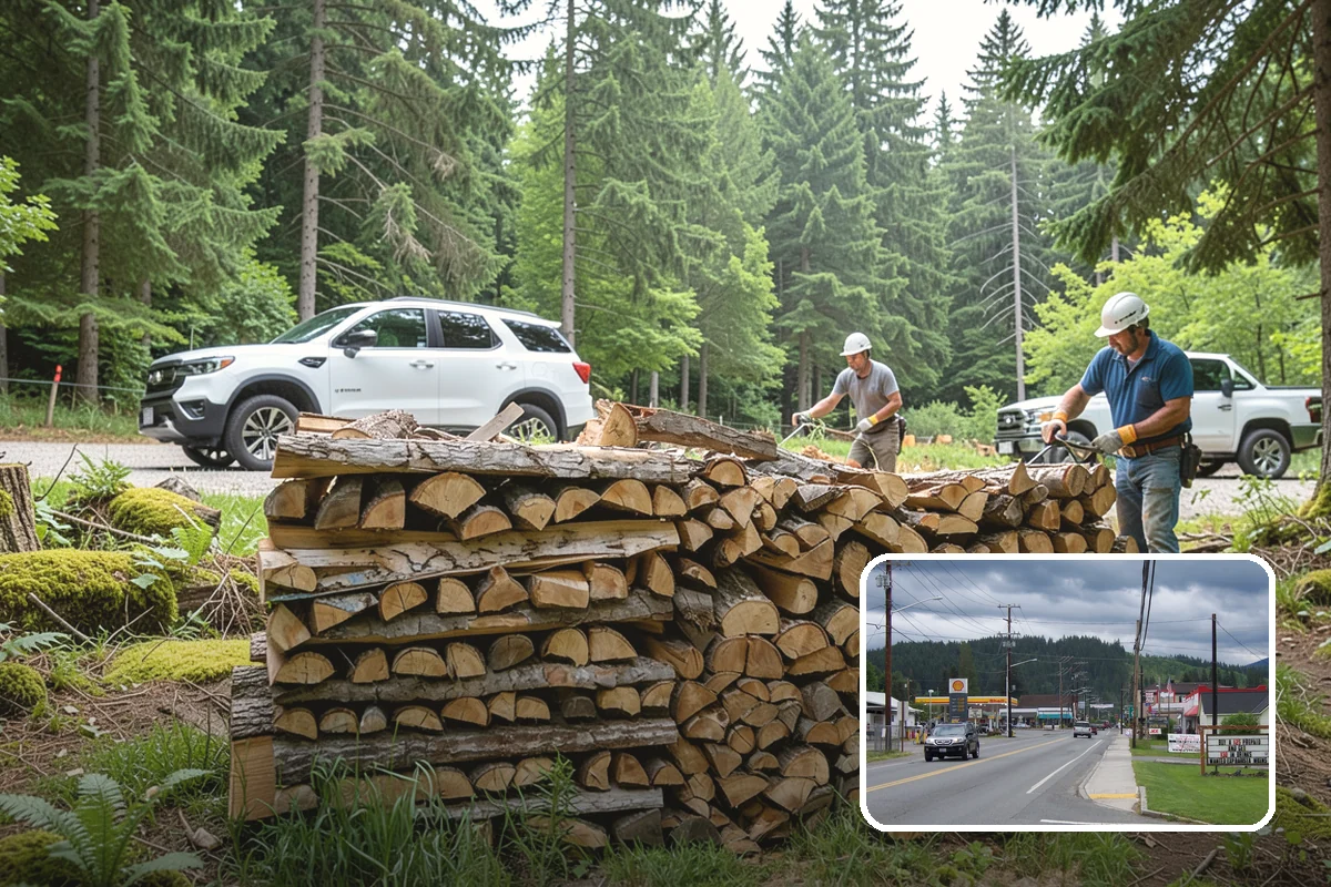 Hotel Firewood in Granite Falls, Snohomish County, WA - Dry wood that keeps lobby and patio fires inviting