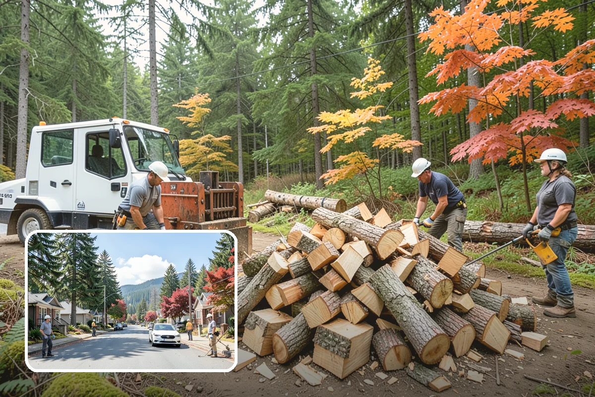 Hotel Firewood in Hunts Point, King County, WA - Dry wood that keeps lobby and patio fires inviting