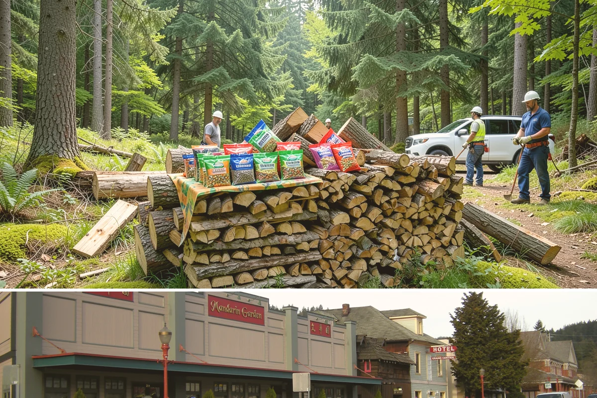 Hotel Firewood in Issaquah, King County, WA - Boost supply for the fall and winter months when lobby and patio fires run daily.