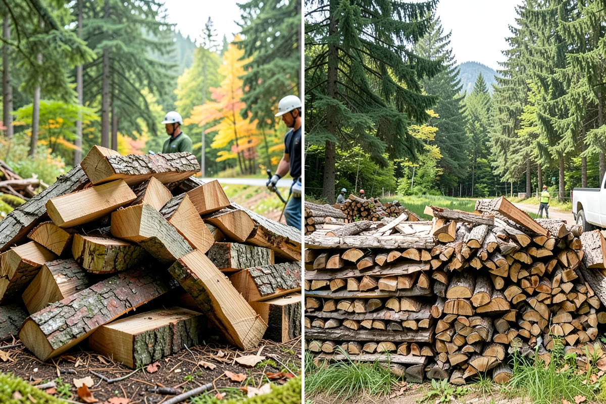 Hotel Firewood in Lake Forest Park, King County, WA - Identify each fireplace and fire feature on-site